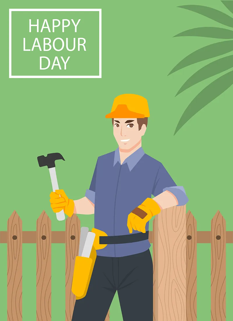 Labor Day Greeting Cards 51095