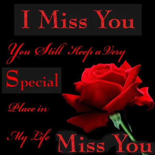 I Miss You Greetings Greeting Cards 13731