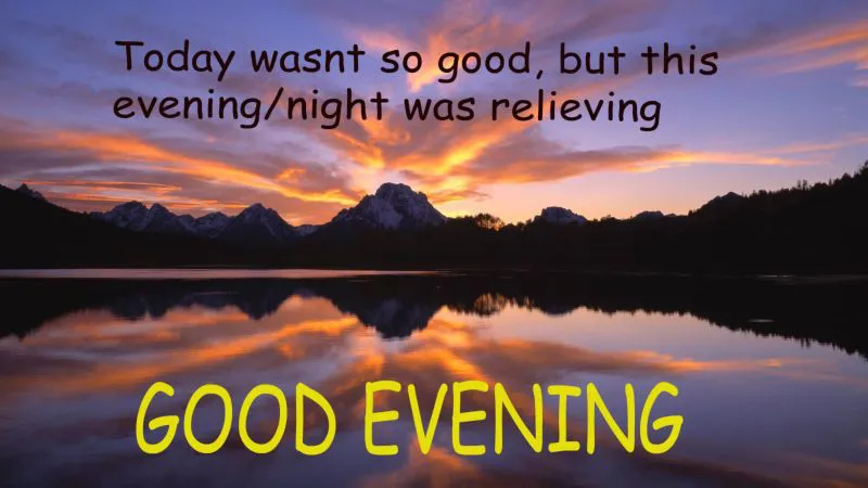 Good Evening Greetings Greeting Cards 8928