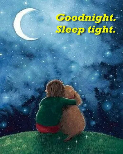 Good Night Greetings Greeting Cards 25977
