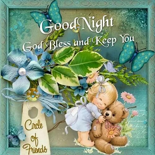 Good Night Greetings Greeting Cards 25807
