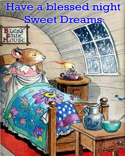 Good Night Greetings Greeting Cards 26019
