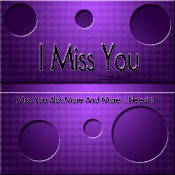 I Miss You Greetings Greeting Cards 13758
