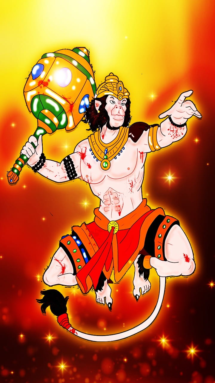 Hanuman Jayanti Greeting Cards 98959