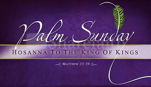 Palm Sunday Greeting Cards 17174