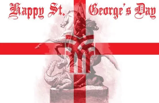 St George Day Greeting Cards 17290