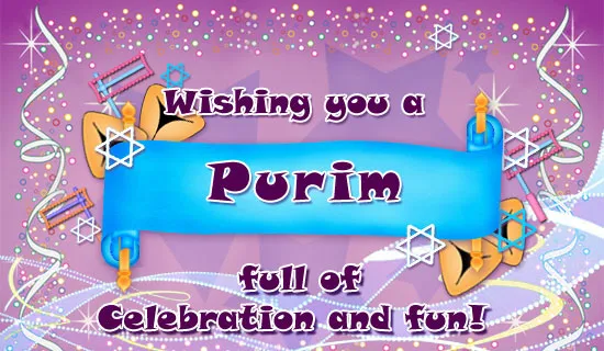 Purim Greeting Cards 17385