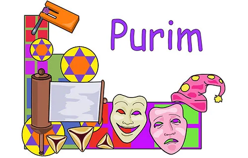Purim Greeting Cards 17373
