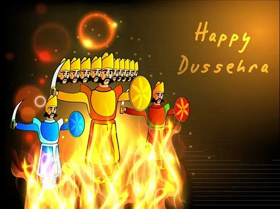 Dussehra Greeting Cards 15667