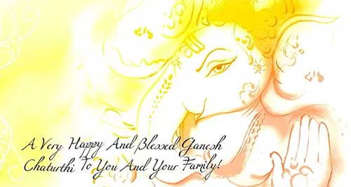 Ganesh Chaturthi Greeting Cards 15705