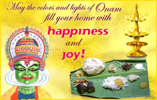 Onam Greeting Cards 16031