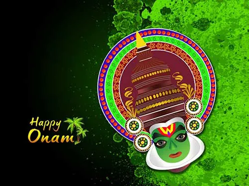 Onam Greeting Cards 16036