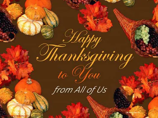 Thanksgiving Day Greeting Cards 21364