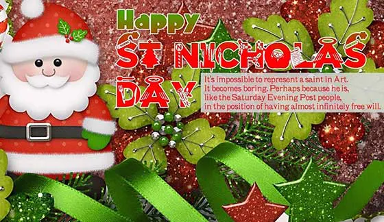 St.Nicholas Day Greeting Cards 17314
