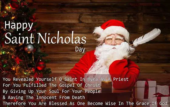 St.Nicholas Day Greeting Cards 17316