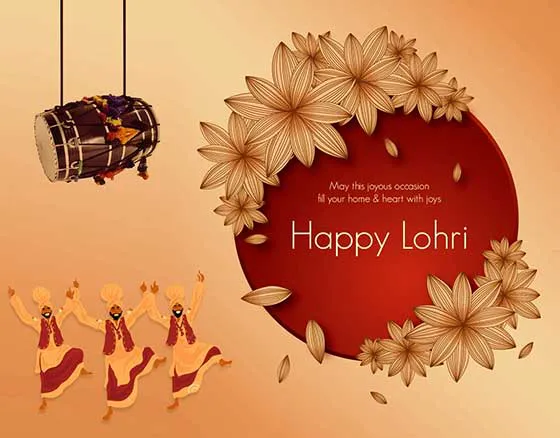 Lohri Greeting Cards 15496