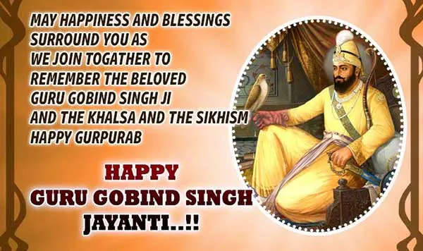 Guru Gobind Singh Jayanti Greeting Cards 15352