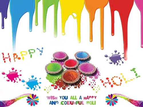 Holi Greeting Cards 16080