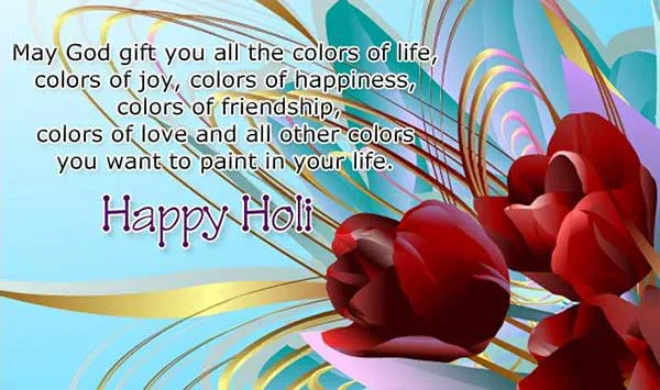 Holi Greeting Cards 16072