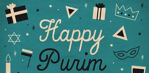 Purim Greeting Cards 17375