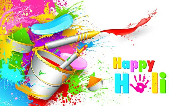 Holi Greeting Cards 16087