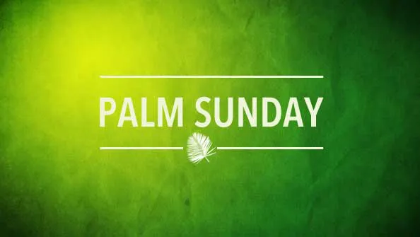 Palm Sunday Greeting Cards 17183
