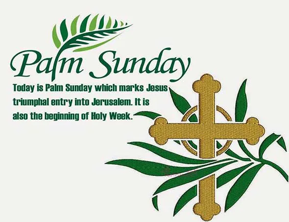 Palm Sunday Greeting Cards 17194
