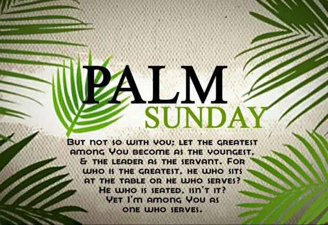 Palm Sunday Greeting Cards 17193
