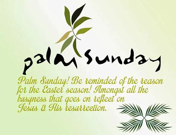 Palm Sunday Greeting Cards 17199