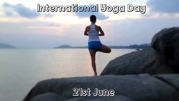 International Yoga Day Greeting Cards 20605