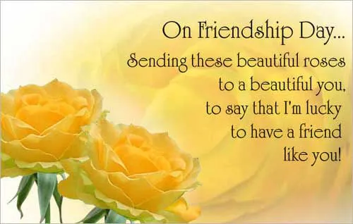 Friendship Day Greeting Cards 20285