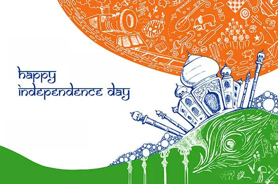 Independence Day Greetings Greeting Cards 16157