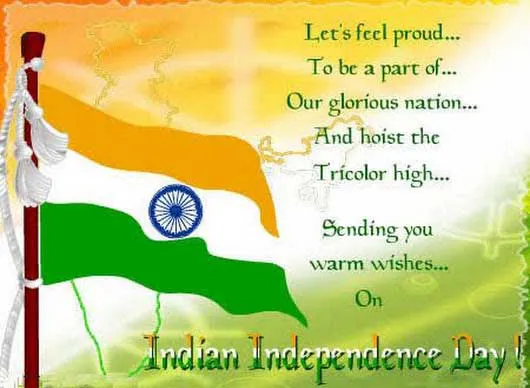 Independence Day Greetings Greeting Cards 16163