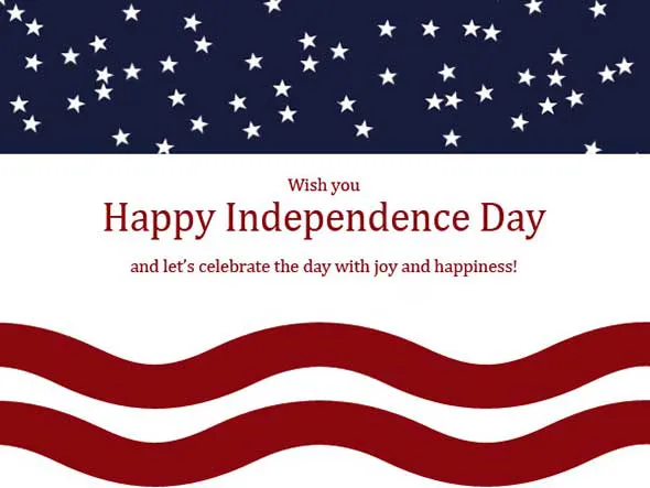 Happy 4th July Greeting Cards 20396