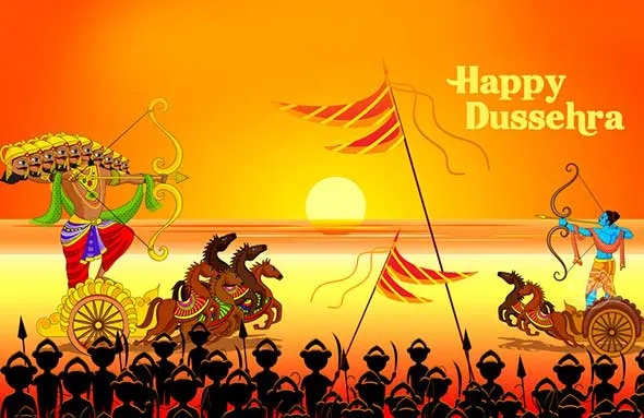 Dussehra Greeting Cards 15651