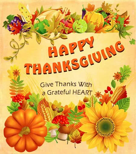 Thanksgiving Day Greeting Cards 21373