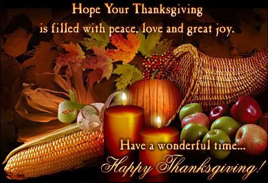 Thanksgiving Day Greeting Cards 21378