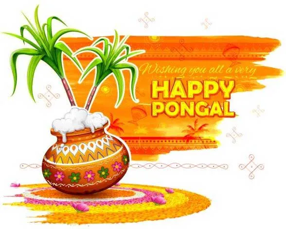 Pongal Greeting Cards 16623