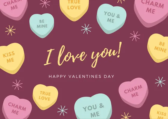 Valentine Day Greeting Cards 21463