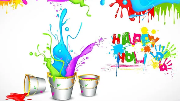 Holi Greeting Cards 16096