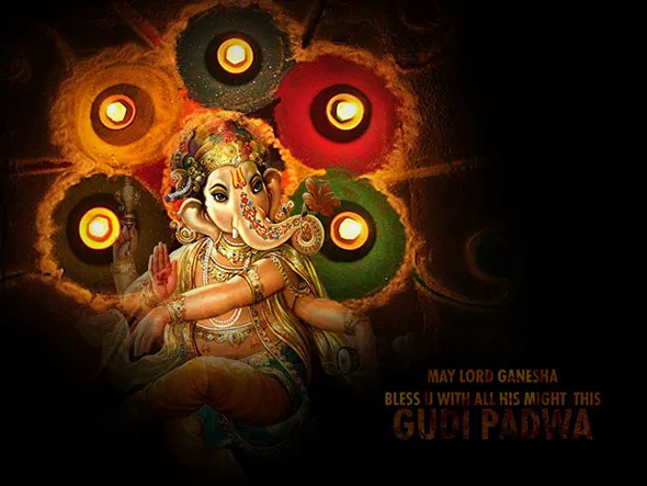Gudi Padwa Greeting Cards 15780