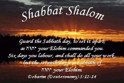 Shabbat Shalom Greeting Cards 17450
