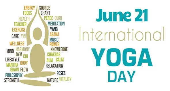International Yoga Day Greeting Cards 20610