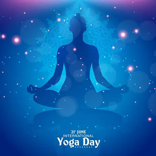 International Yoga Day Greeting Cards 20617