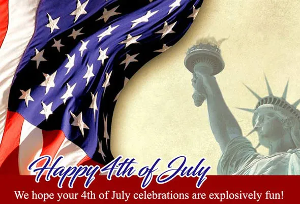 Happy 4th July Greeting Cards 20422