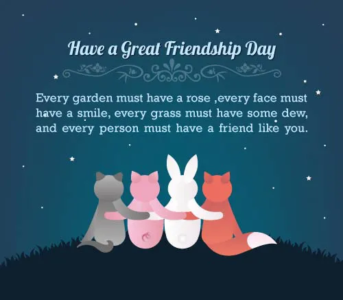 Friendship Day Greeting Cards 20293