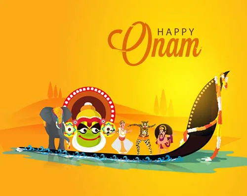 Onam Greeting Cards 16046