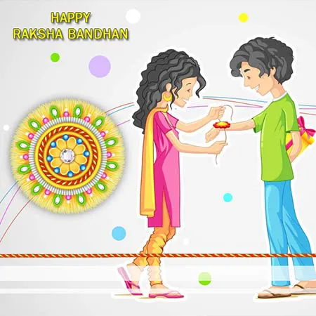 Raksha Bandhan Greeting Cards 16703