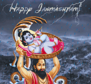 Krishna Janmashtami Greeting Cards 16205