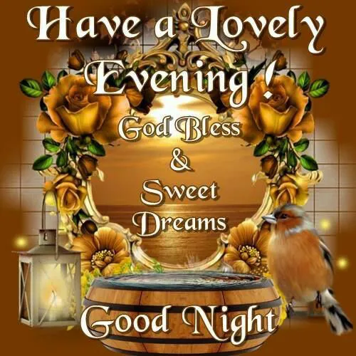 Good Night Greetings Greeting Cards 25823